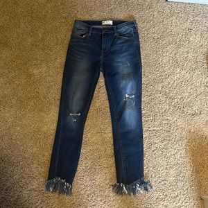 Free People Distressed Jeans - size 27